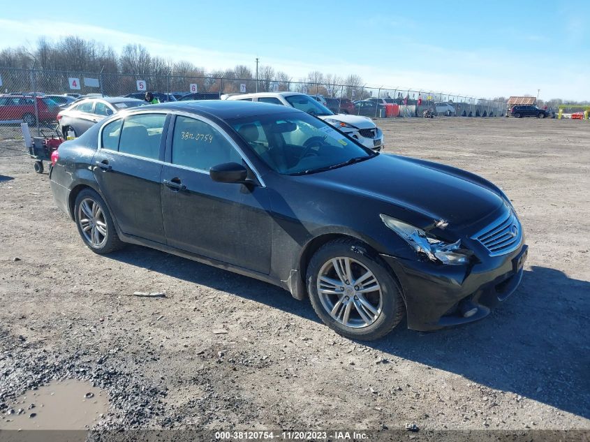 2013 INFINITI G37X - JN1CV6AR0DM761952