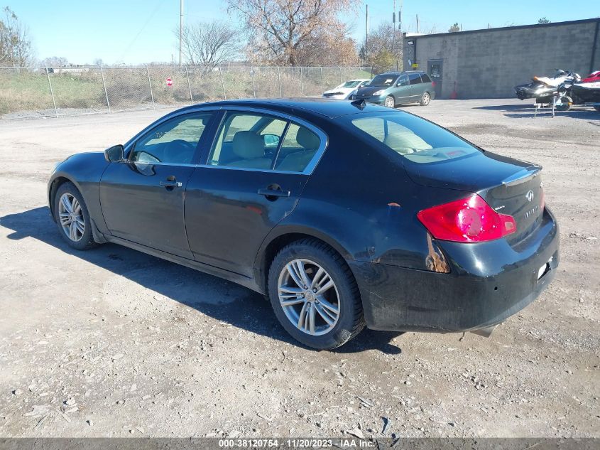 2013 INFINITI G37X - JN1CV6AR0DM761952
