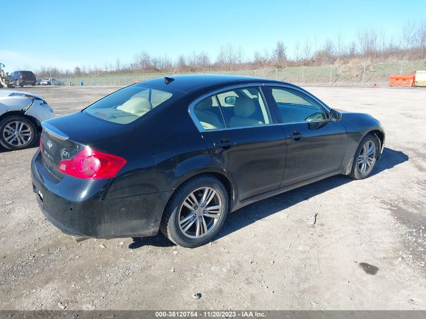 2013 INFINITI G37X - JN1CV6AR0DM761952