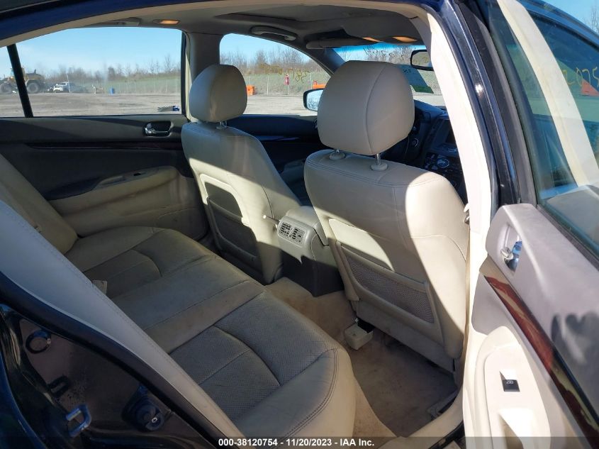2013 INFINITI G37X - JN1CV6AR0DM761952