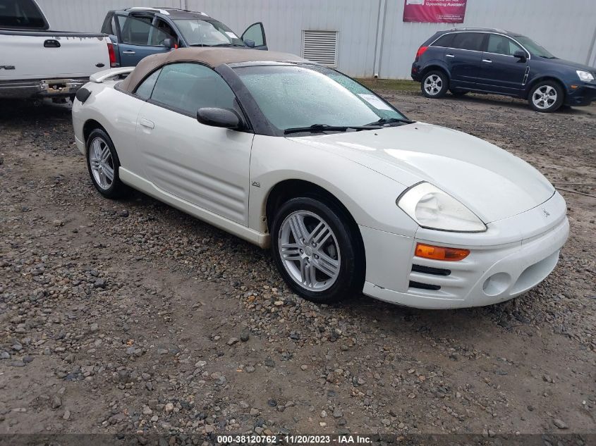 4A3AE55H55E019393 MITSUBISHI ECLIPSE SPYDER Photo 1