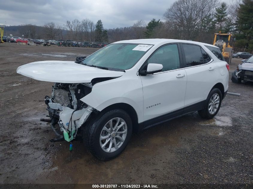 2021 CHEVROLET EQUINOX LT - 3GNAXKEV2MS146194
