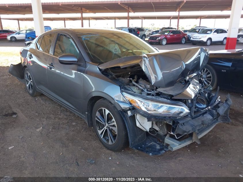 2021 NISSAN SENTRA SV XTRONIC CVT - 3N1AB8CV8MY240108