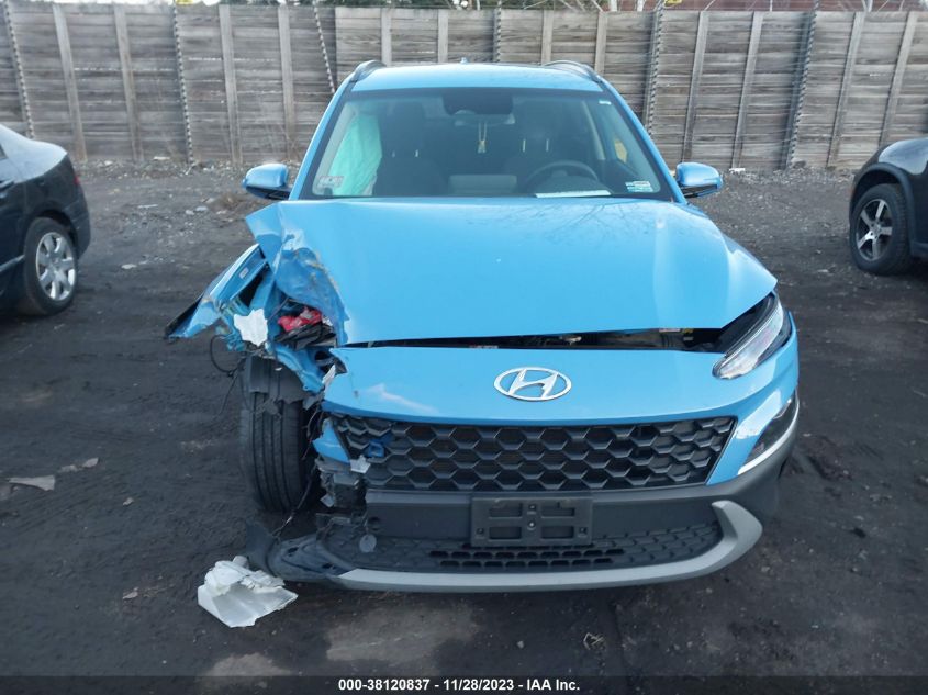 2022 HYUNDAI KONA SEL - KM8K6CAB3NU879787