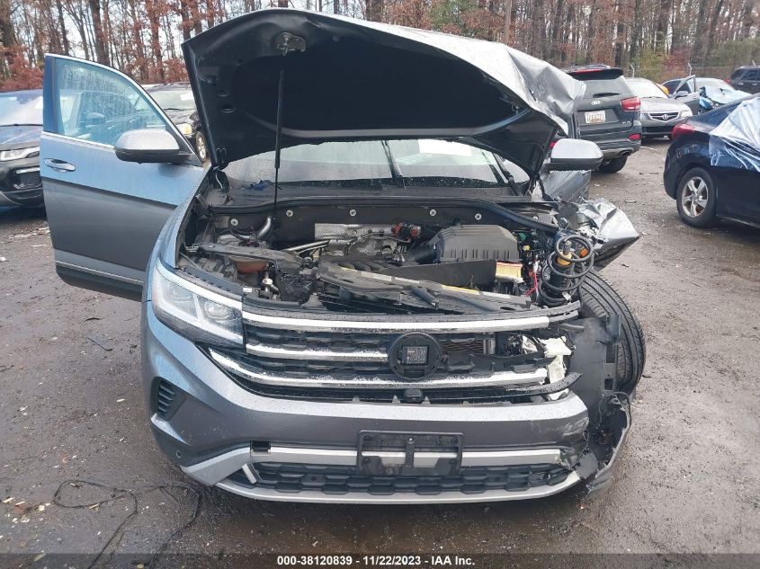 2021 VOLKSWAGEN ATLAS 3.6L V6 SEL PREMIUM - 1V2TR2CA2MC532923