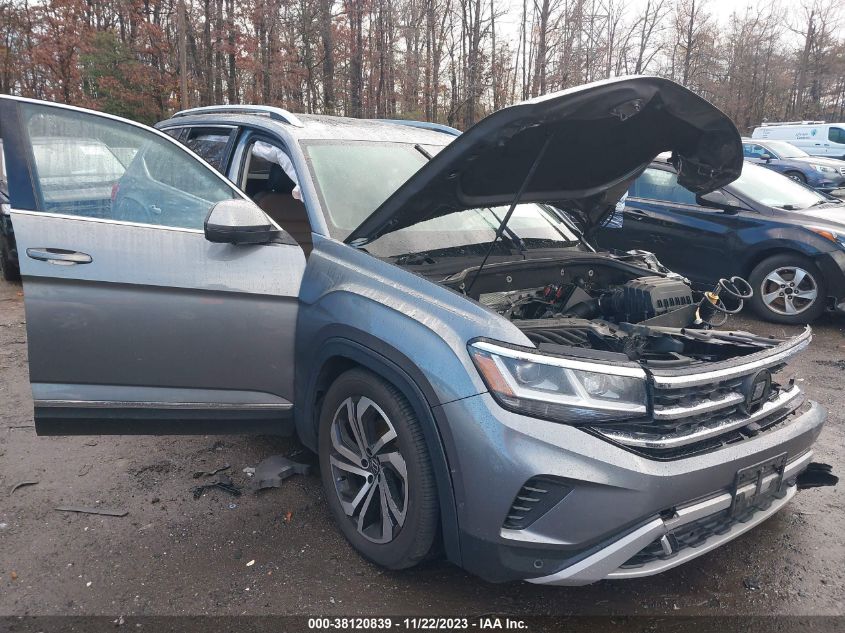 2021 VOLKSWAGEN ATLAS 3.6L V6 SEL PREMIUM - 1V2TR2CA2MC532923