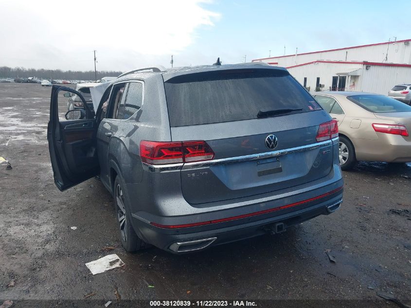 2021 VOLKSWAGEN ATLAS 3.6L V6 SEL PREMIUM - 1V2TR2CA2MC532923