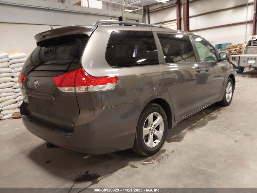 2013 TOYOTA SIENNA LE - 5TDKK3DC0DS330992