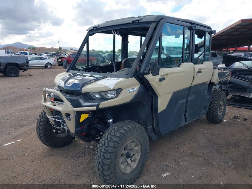 2023 CAN-AM DEFENDER MAX LIMITED CAB HD10 - 3JBUUAX43PK011374