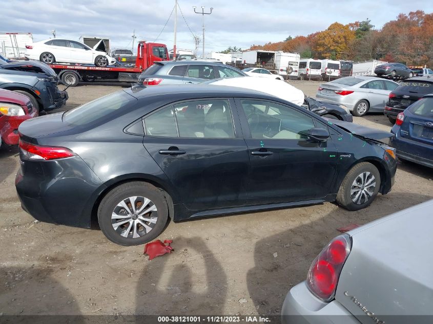 2021 TOYOTA COROLLA HYBRID LE - JTDEAMDE6MJ034119