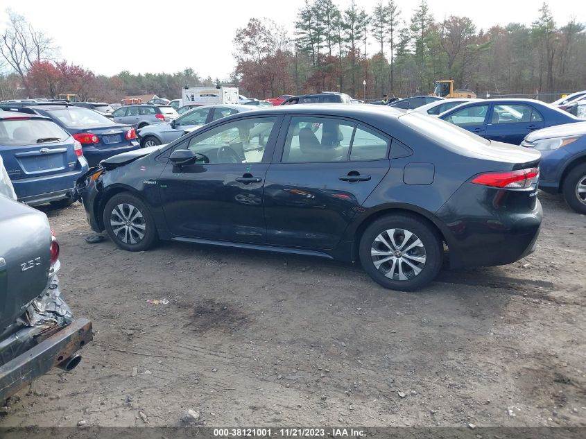 2021 TOYOTA COROLLA HYBRID LE - JTDEAMDE6MJ034119