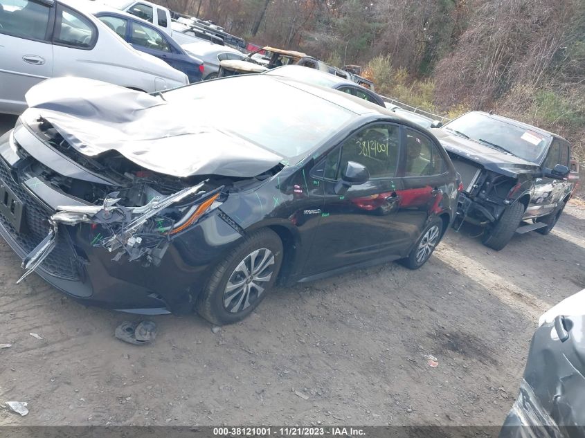 2021 TOYOTA COROLLA HYBRID LE - JTDEAMDE6MJ034119