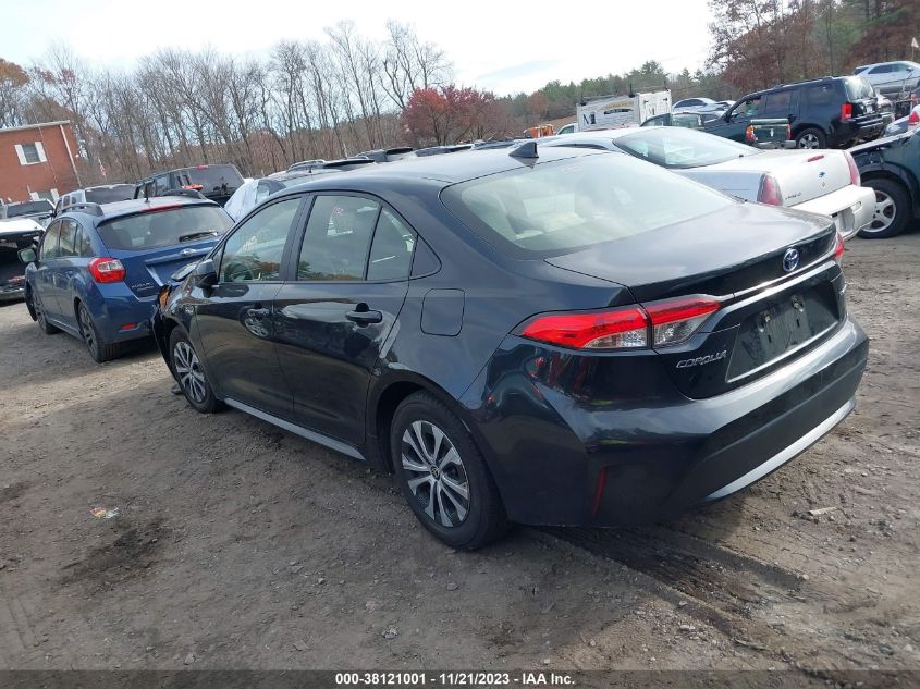 2021 TOYOTA COROLLA HYBRID LE - JTDEAMDE6MJ034119