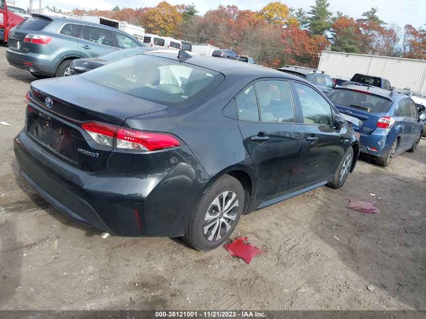 2021 TOYOTA COROLLA HYBRID LE - JTDEAMDE6MJ034119