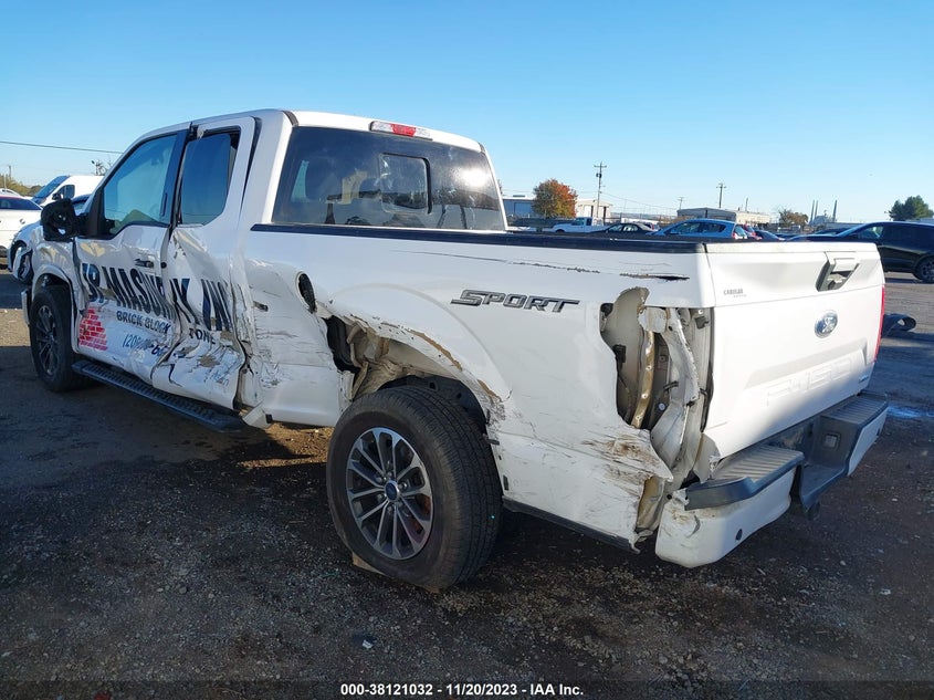 VIN 1FTEX1CP2JKC55531 2018 FORD F-150 XLT