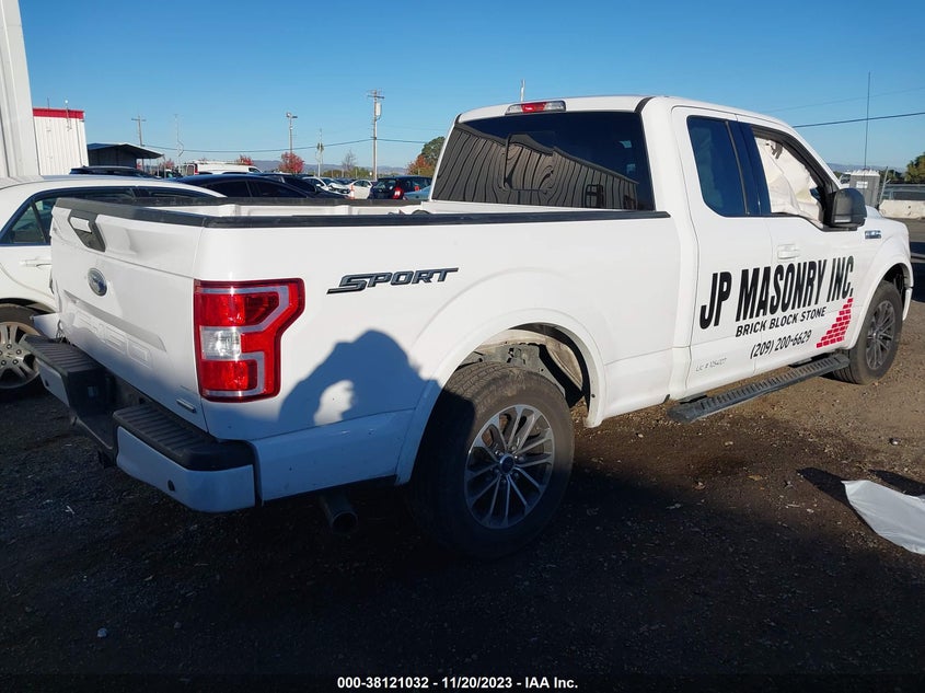 VIN 1FTEX1CP2JKC55531 2018 FORD F-150 XLT