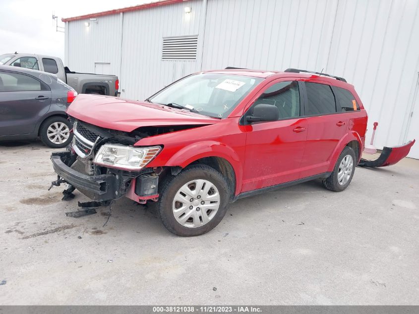 2017 DODGE JOURNEY SE - 3C4PDCAB2HT580550