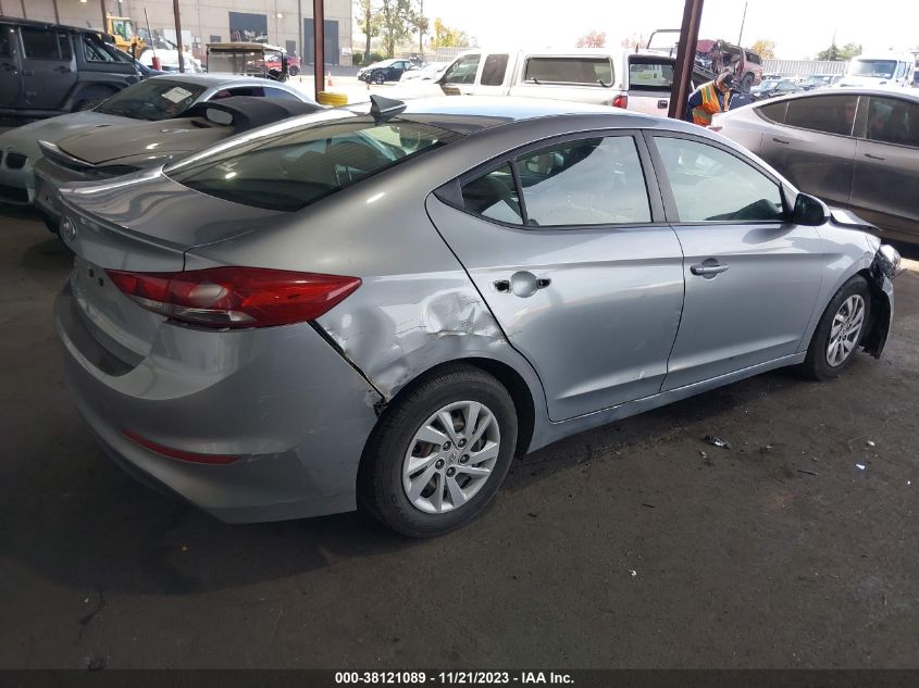 2017 HYUNDAI ELANTRA SE - 5NPD74LF3HH081420