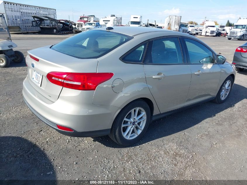 2016 FORD FOCUS SE - 1FADP3F20GL380771