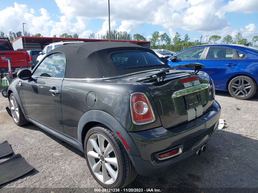 2015 MINI ROADSTER COOPER S WMWSY3C53FT595697