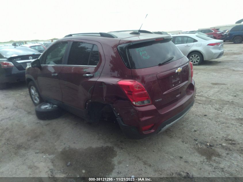 2017 CHEVROLET TRAX LT - 3GNCJLSB0HL174764