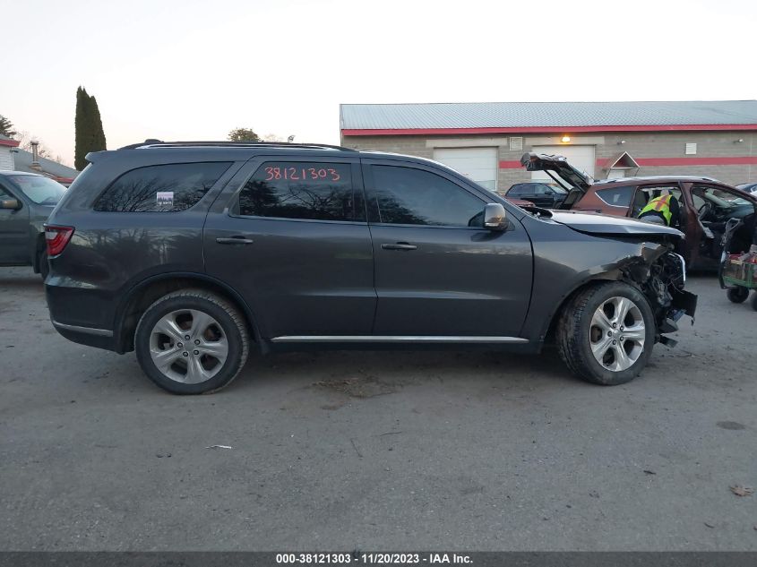 2014 DODGE DURANGO LIMITED - 1C4RDJDG7EC349381