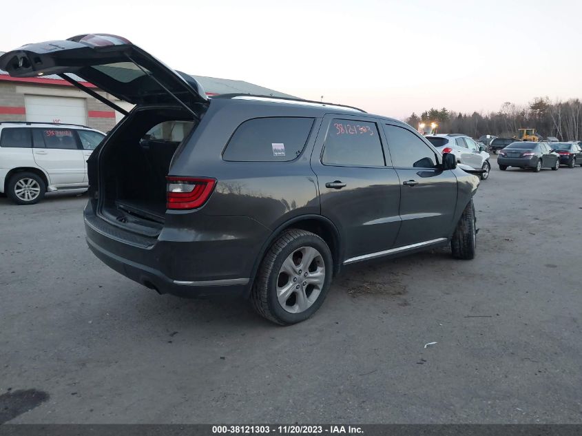 2014 DODGE DURANGO LIMITED - 1C4RDJDG7EC349381