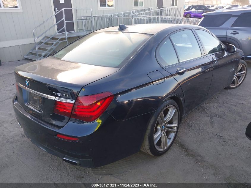 2015 BMW 750I WBAYA8C59FGK19753