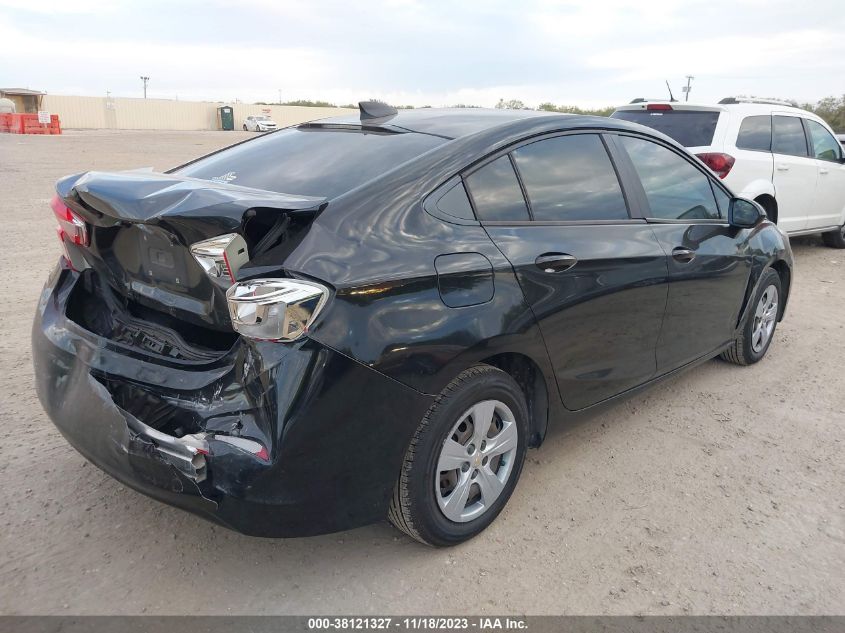 2017 CHEVROLET CRUZE LS AUTO - 1G1BC5SM5H7125729