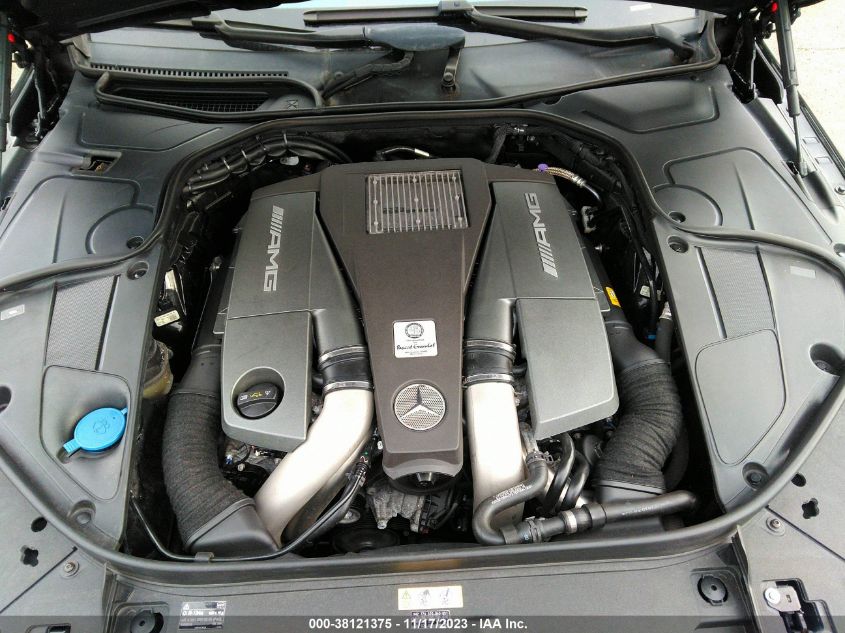 2015 MERCEDES-BENZ S 63 AMG 4MATIC WDDUG7JB9FA127909