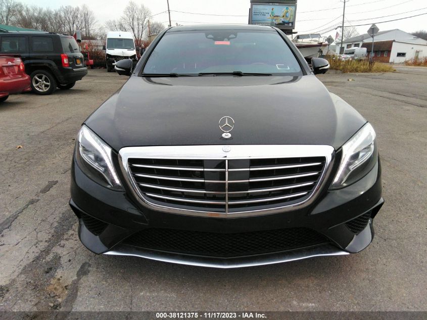 2015 MERCEDES-BENZ S 63 AMG 4MATIC WDDUG7JB9FA127909