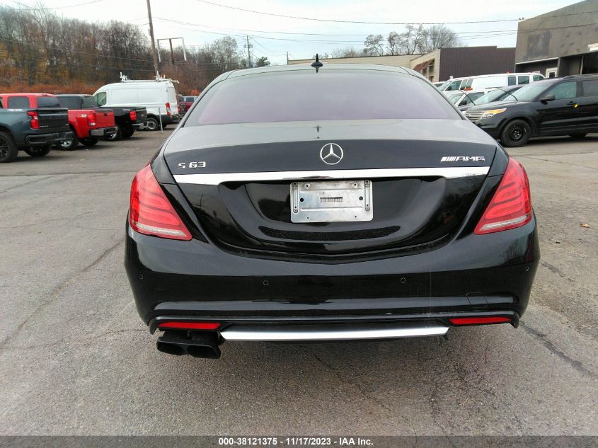 2015 MERCEDES-BENZ S 63 AMG 4MATIC WDDUG7JB9FA127909