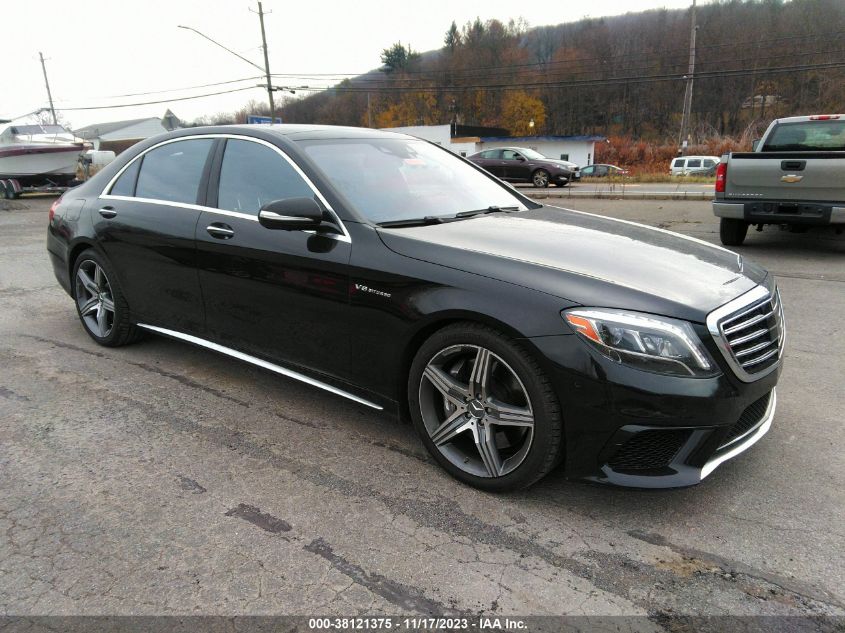 2015 MERCEDES-BENZ S 63 AMG 4MATIC WDDUG7JB9FA127909