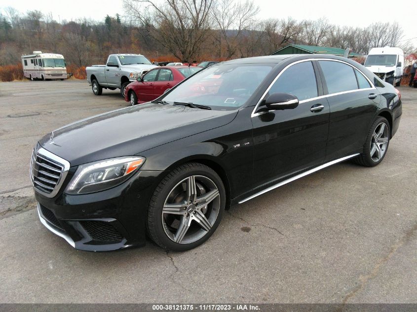 2015 MERCEDES-BENZ S 63 AMG 4MATIC WDDUG7JB9FA127909