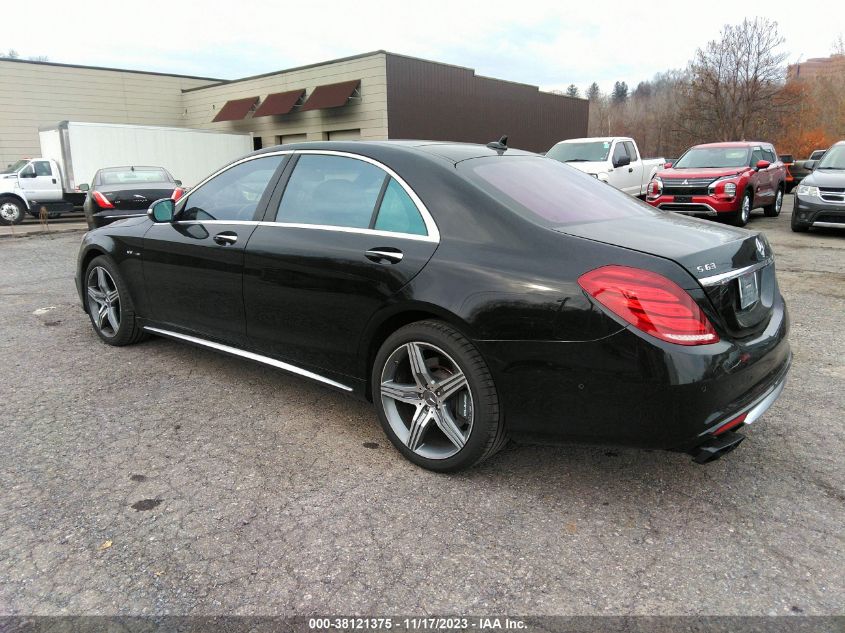 2015 MERCEDES-BENZ S 63 AMG 4MATIC WDDUG7JB9FA127909