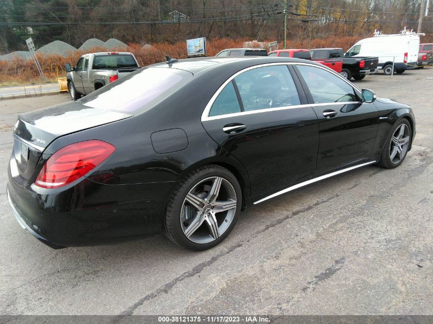 2015 MERCEDES-BENZ S 63 AMG 4MATIC WDDUG7JB9FA127909