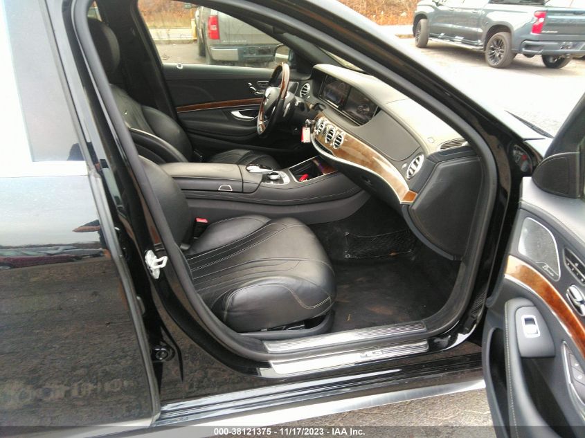 2015 MERCEDES-BENZ S 63 AMG 4MATIC WDDUG7JB9FA127909