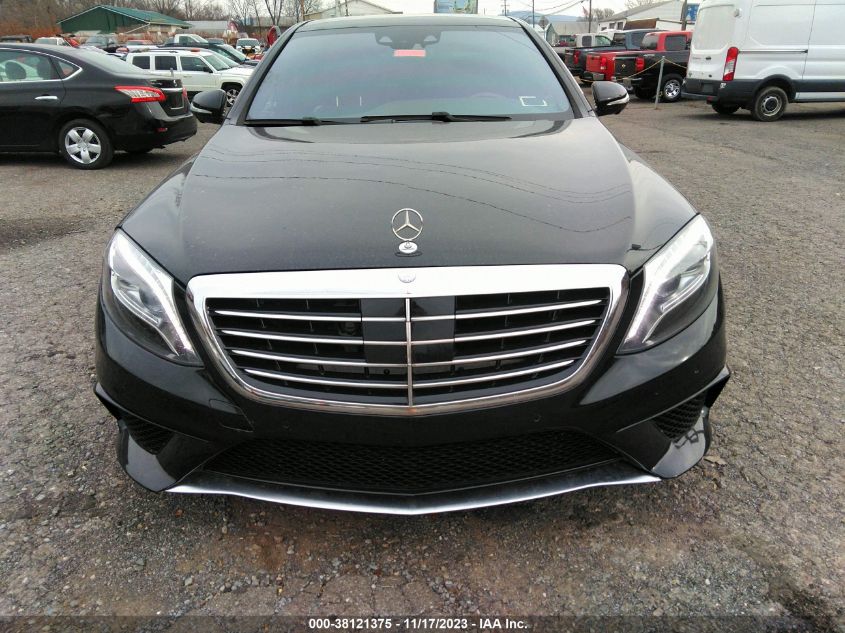 2015 MERCEDES-BENZ S 63 AMG 4MATIC WDDUG7JB9FA127909
