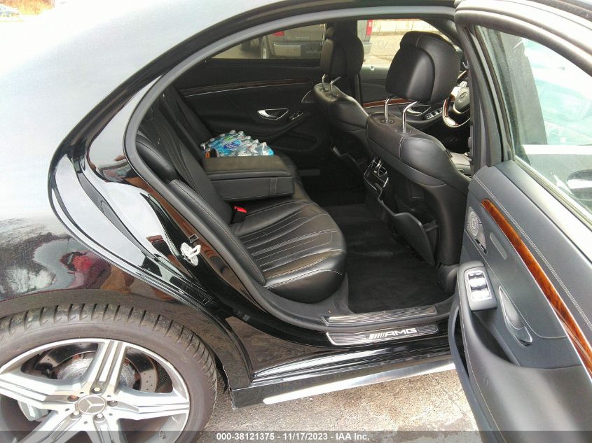 2015 MERCEDES-BENZ S 63 AMG 4MATIC WDDUG7JB9FA127909
