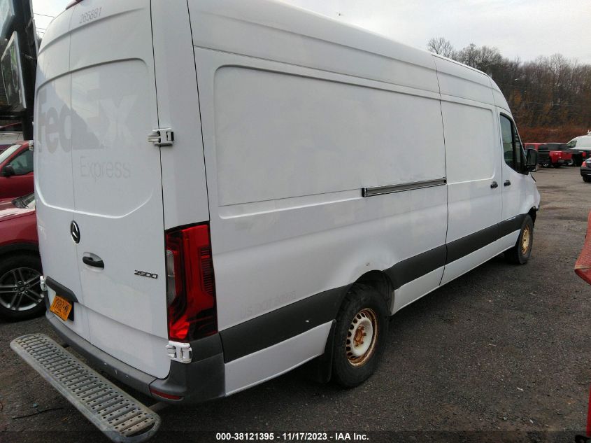 2019 MERCEDES-BENZ SPRINTER 2500 HIGH ROOF V6 WD3PF1CD9KP119493