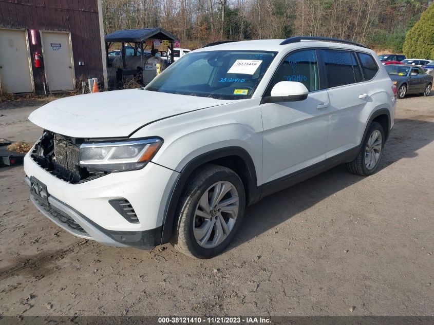 2021 VOLKSWAGEN ATLAS 3.6L V6 SE W/TECHNOLOGY - 1V2HR2CA5MC572841