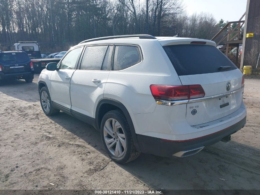 2021 VOLKSWAGEN ATLAS 3.6L V6 SE W/TECHNOLOGY - 1V2HR2CA5MC572841