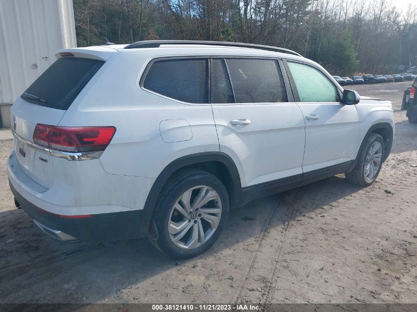 2021 VOLKSWAGEN ATLAS 3.6L V6 SE W/TECHNOLOGY - 1V2HR2CA5MC572841