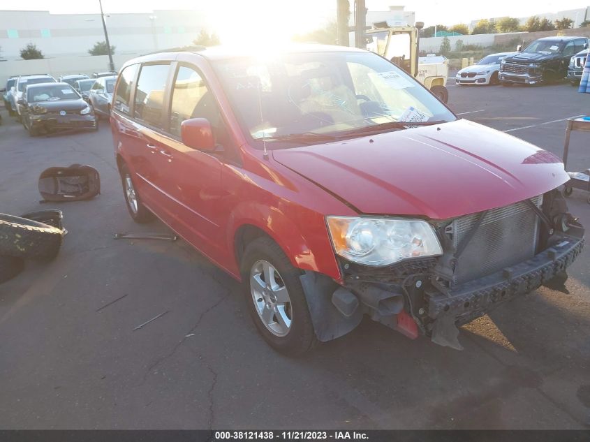 2013 DODGE GRAND CARAVAN SXT - 2C4RDGCGXDR655422