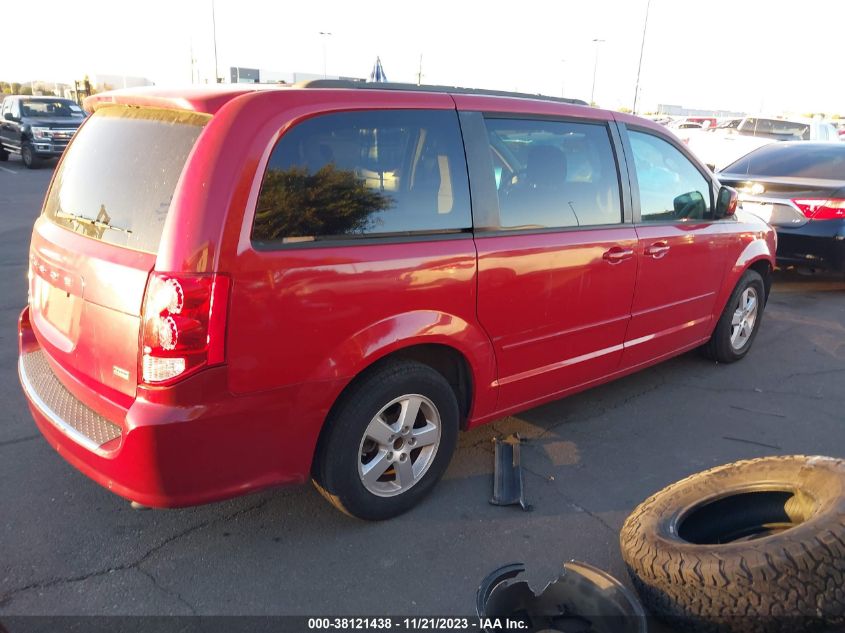 2013 DODGE GRAND CARAVAN SXT - 2C4RDGCGXDR655422