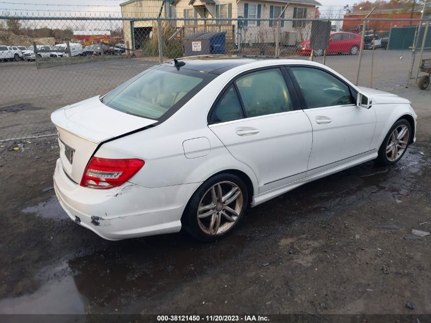 2014 MERCEDES-BENZ C-CLASS C 250 - WDDGF4HB6EA964538