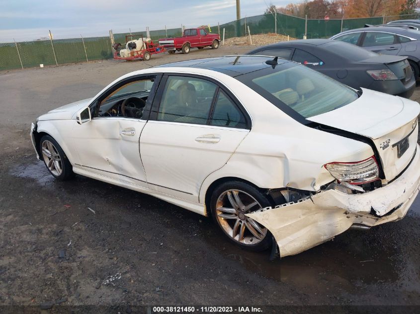 2014 MERCEDES-BENZ C-CLASS C 250 - WDDGF4HB6EA964538