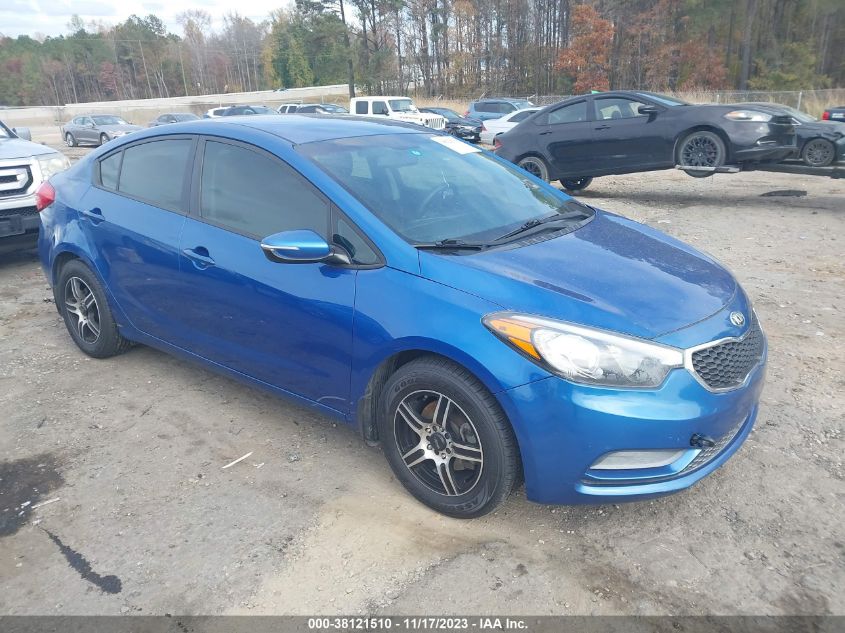 2015 KIA FORTE LX - KNAFX4A68F5287886
