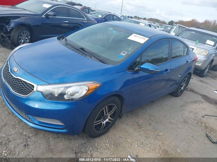 2015 KIA FORTE LX - KNAFX4A68F5287886