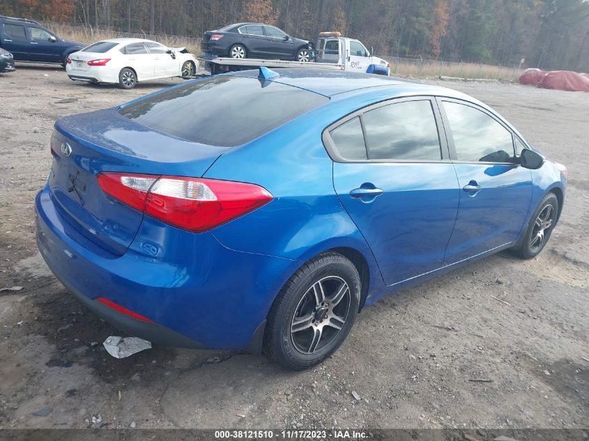 2015 KIA FORTE LX - KNAFX4A68F5287886